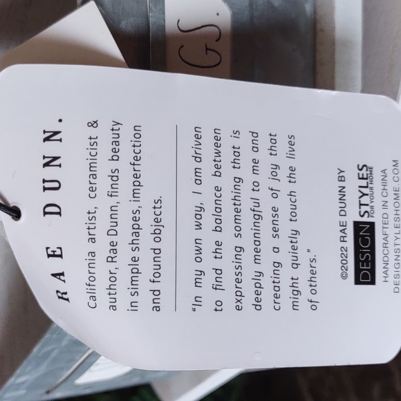 Rae Dunn by Designstyles Rotating Decorative Organizer 6 Compartment Wood/Metal - Picture 7 of 7